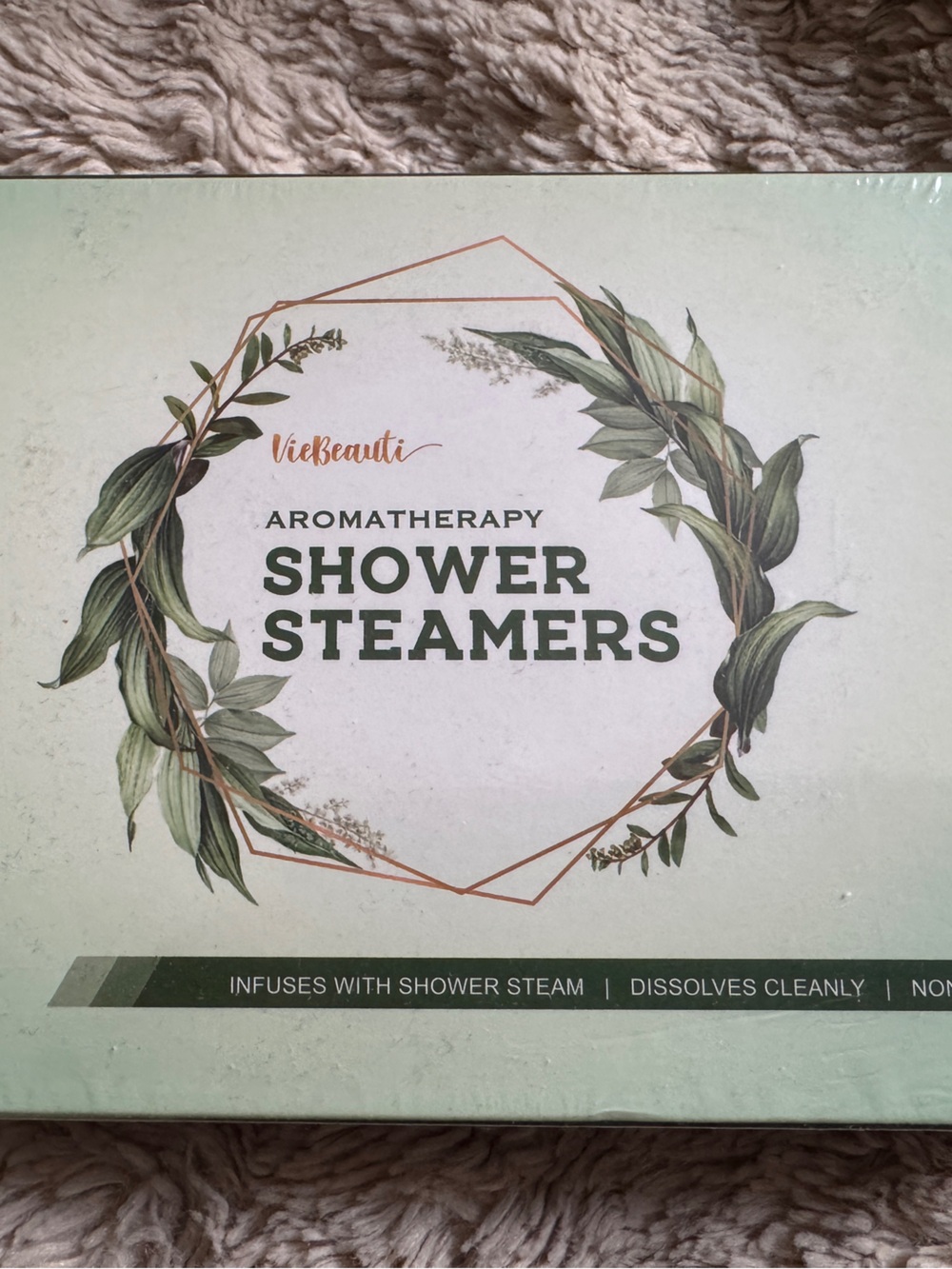 Aromatherapy Shower Steamers - Mint Green Botanical Pack